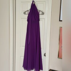 Zara Vibrant Purple Maxi Dress